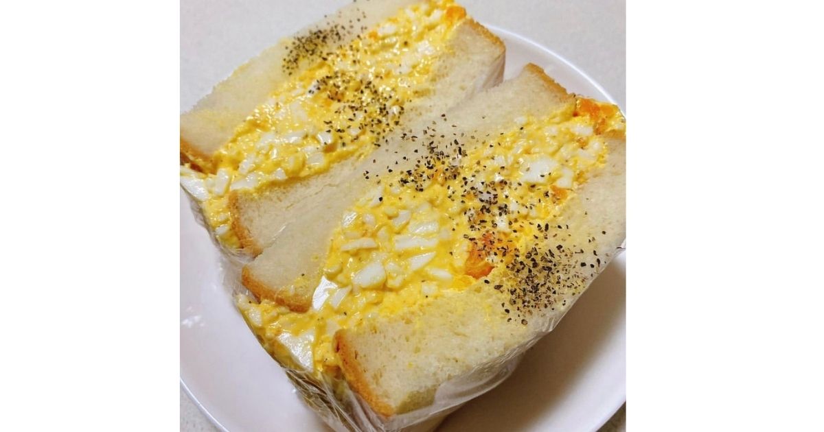 美味しすぎて困ります【至高の卵サンド】/リュウジのバズレシピ