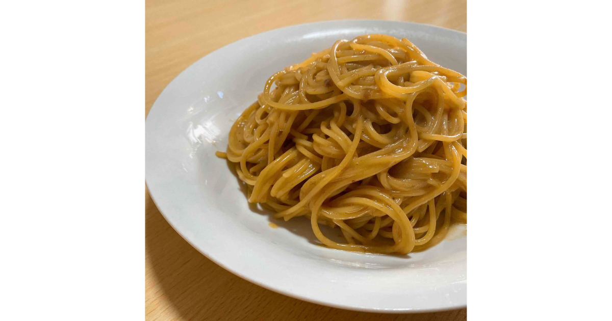 フライパン1つで簡単！【卵かけパスタ】/ リュウジのバズレシピ