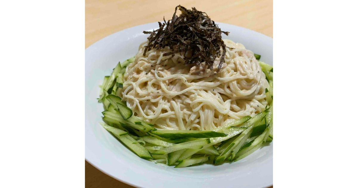 一度食べればやみつきに【無限ツナマヨそうめん】/ リュウジのバズレシピ